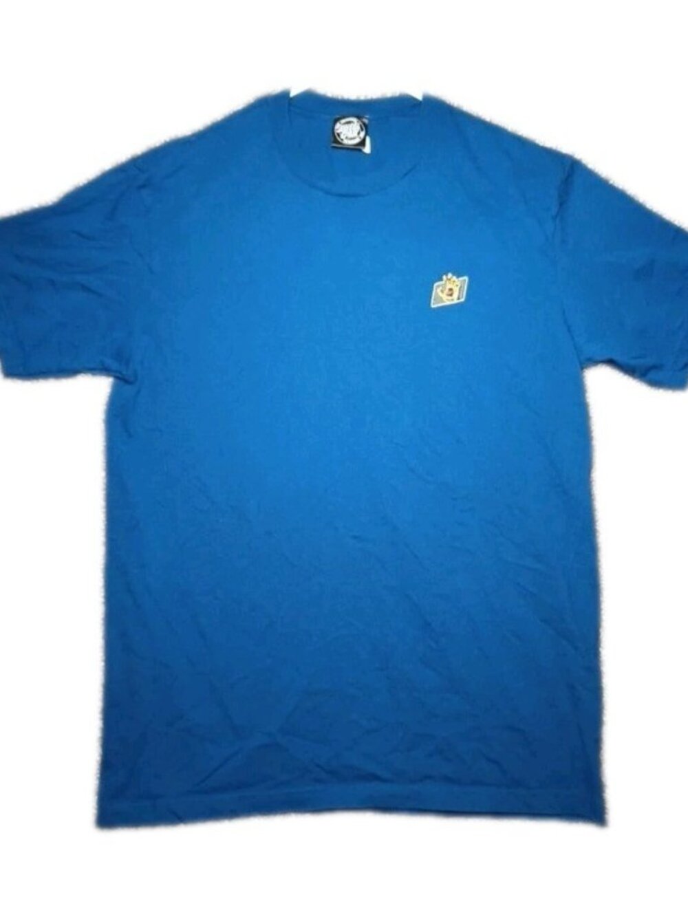 VTG Y2K Santa Cruz Skateboards Screaming Hand Logo Tee T-Shirt Royal Blue Med
